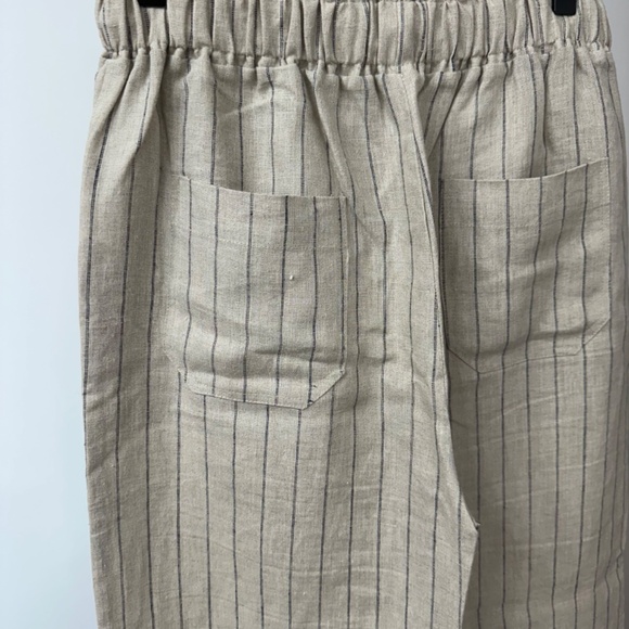 Mod Ref Stripped Pants - Beige - Size Small - Picture 4 of 5